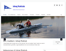 Tablet Screenshot of ishoj-roklub.dk